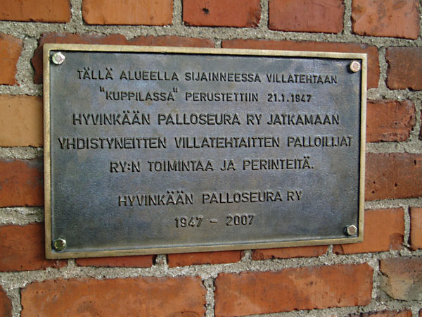 Villatehdas kyltti